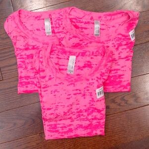 🆕 Set 3 Next Level Tie Dye Style Ladies Junior Tee Shirt Top M